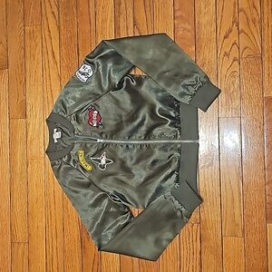 Girl's lightweight jacket with by Love, Fire size small purchased at Nordstrom